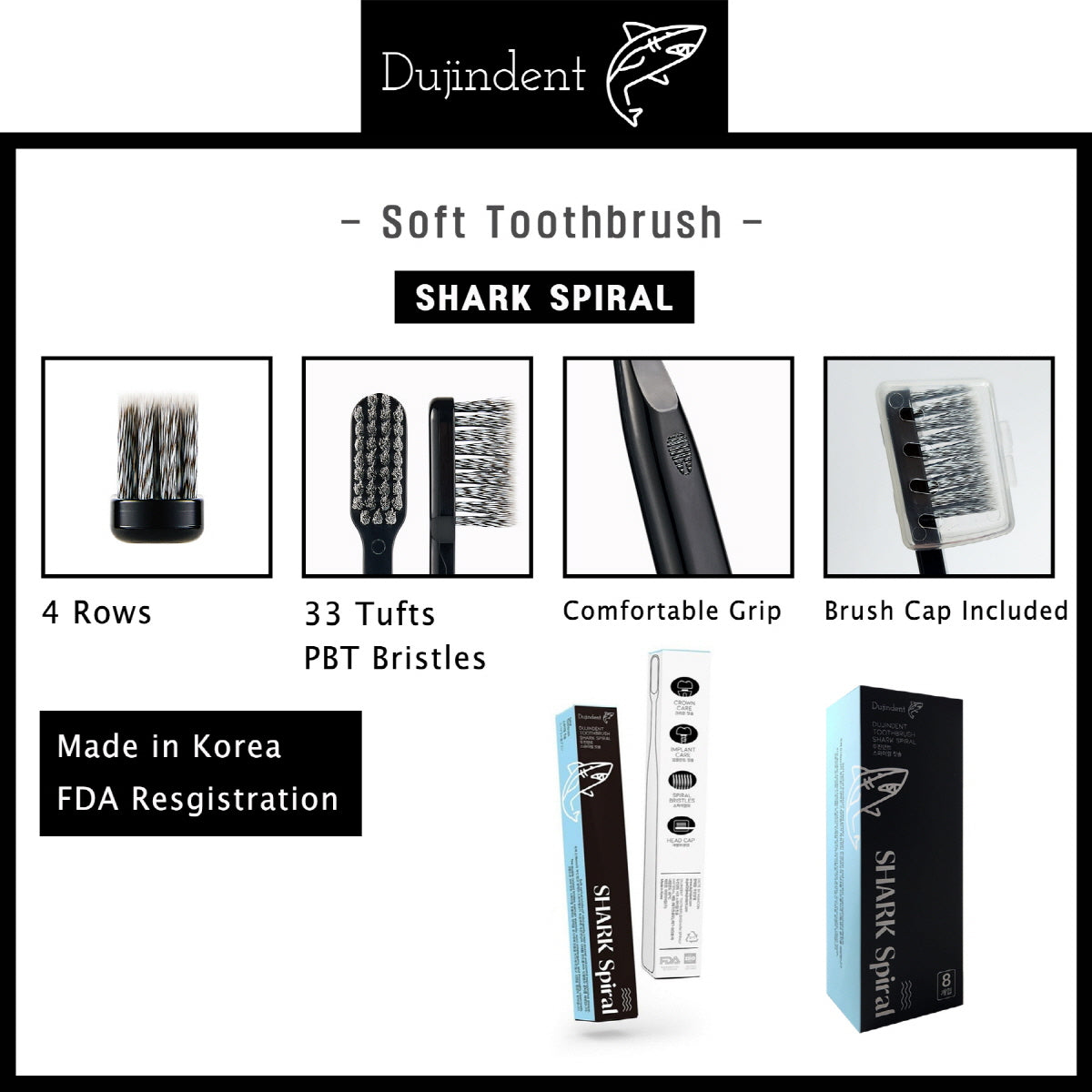 Shark SPIRAL Toothbrush